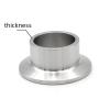1-Piece 304 Stainless Steel Weld Ferrule Tri-Clamp Flange for Homebrewing, 19/25/38/51/63/76/102 mm, ICXLPMC (19 mm Ferrule, 50.5, 1 pc) view 2
