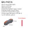 ICXLPMC Wire Connector, 2/3/4/5-Pin Splice Terminal Blocks for LED Strip Lighting, Quick Connectors, Conductor Rail Connector Base (P421A, One Size) view 2