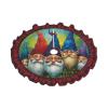 Colorful Gnome Printed Christmas Tree Skirt, 30 in view 2