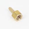 ICXLPMC 1/4" NPT Female Thread x 1/4" Tube ID Barb Fitting, Brass Hex Pipe Fitting view 2