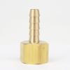 ICXLPMC 1/4" NPT Female Thread x 1/4" Tube ID Barb Fitting, Brass Hex Pipe Fitting view 3