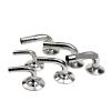 1 pc 12.7/14/16/19/25/32/38/45/51 mm O.D. SS304 Hose Barb Pipe Fitting, 1.5 in, 2 Tri-Clamp, 50.5/64 mm Ferrule, 90-Degree Elbow, RUAJOGYNVM (51 mm Ferrule, 64) view 1