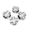 ICXLPMC 304 Stainless Steel Female Reducer Cross, 4-Way, 2 to 1 Inch view 2