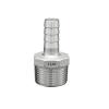 1/4"–2" Male Thread to Barb Hose Tail 316 Stainless Steel Water Pipe Fitting Reducer, Pagoda 316L Joint Coupling Connector ICXLPMC (1/2" to 13 mm) view 1