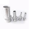 1/4"–2" Male Thread to Barb Hose Tail 316 Stainless Steel Water Pipe Fitting Reducer, Pagoda 316L Joint Coupling Connector ICXLPMC (1/2" to 13 mm) view 2