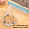 JIEBWCHA Magnetic Plastic Wrap Dispenser and Cutter view 3