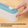 JIEBWCHA Magnetic Plastic Wrap Dispenser and Cutter view 4