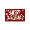 FANSU Christmas Non-Slip Bathroom Rug, Machine Washable, 40 x 60 cm view 1