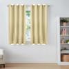 LIJIAO Blackout Thermal Curtains, 230 x 240 cm, Beige, Set of 2 view 1