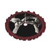 Taekwondo Martial Arts Print Christmas Tree Skirt, 36 in, Red Plaid view 2