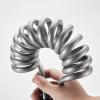 TYMYW Flexible Bidet Shower Hose, Retractable Spiral Hose, Gray, 118.11 in view 2