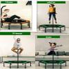 Fitness Trampoline, Bungee Rebounder for Gym/Home, Max. Load 300 kg, with Suction Feet view 4