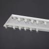 Ceiling-Mounted Curtain Track Set, White, 75 cm view 1