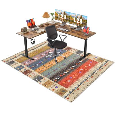 Floor Protection Mat for Hard Floors, 70 x 130 cm, Office or Gaming Chair Mat