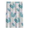 JGGXHM Extra-Long Transparent Shower Curtain, Waterproof Feather Design, 175 × 240 cm (W × H) view 3