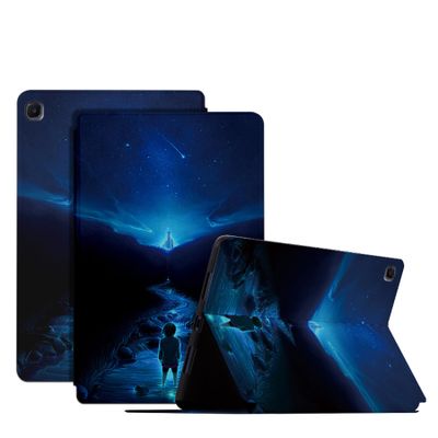 Generic DayQiQiPu Case for Samsung Galaxy Tab A7 Lite 8.7-inch 2021, Star River Series Pattern, -05