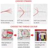 MIRONS Cross-Stitch Kit, Christmas Design, 11-Count DIY Stamped Cross-Stitch Set, Pre-Printed Starter Kit for Beginners, 40 × 50 cm view 4