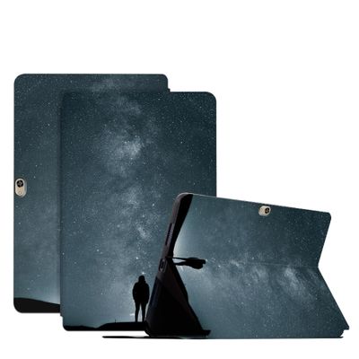DayQiQiPu Flip Case for Huawei MediaPad M2 10-Inch, Star River Pattern, Design 04