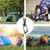 Camping Table Utensil Hanger Hook, Black Carbon Steel view 4