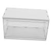 Clear Plastic Display Case for Figures, White view 1