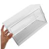Clear Plastic Display Case for Figures, White view 3