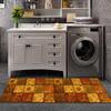 ZUZEKU Boho Golden Yellow Runner Rug, Washable Non-Slip, 100 x 500 cm view 4