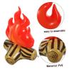 SKISUNO Inflatable Campfire Model, 2-Piece PVC Set for Parties view 4