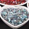 DUNSBY Hotfix Rhinestones SS3–SS34, Glass Flat-Back Gems for Nail Art, Peridot Light, Mixed Sizes, 14,400 Pieces view 2