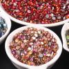 DUNSBY Hotfix Rhinestones SS3–SS34, Glass Flat-Back Gems for Nail Art, Peridot Light, Mixed Sizes, 14,400 Pieces view 3