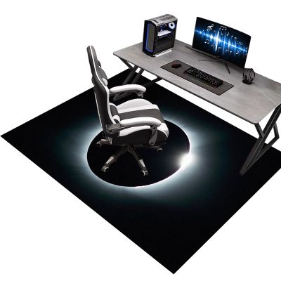 Chair Mat for Hard Floors, 150 x 180 cm, Black