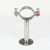 BKGWCSOR 1-Piece 76 mm Pipe Clamp with 45 mm Pole, Base Plate, 304 Stainless Steel view 2