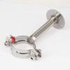 BKGWCSOR 1-Piece 76 mm Pipe Clamp with 45 mm Pole, Base Plate, 304 Stainless Steel view 4