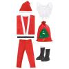 Gungtj 7-Piece Santa Suit Christmas Costume for Men view 1