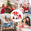 Gungtj 7-Piece Santa Suit Christmas Costume for Men view 3