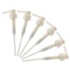 Plastic Coffee Syrup Pumps, 6-Pack, Beige, for Controlled Dispensing view 1