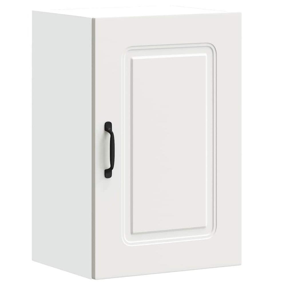 vidaXL Kalmar Kitchen Wall Cabinet, White, Engineered Wood