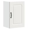 vidaXL Kalmar Kitchen Wall Cabinet, White, Engineered Wood view 1