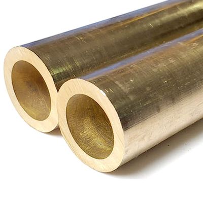 2 H62 Brass Capillary Tubes, 5.5 mm OD, 0.5 mm Wall, 500 mm Long