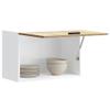vidaXL Porto Kitchen Wall Cabinet Sonoma Oak Engineered Wood view 2