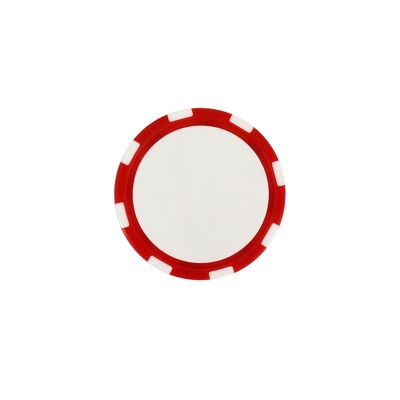 ZWCSHUU Golf Ball Marker with Hat Clip, Wear-Resistant, 3 Colors, 1 Pc Red