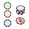 ZWCSHUU Golf Ball Marker with Hat Clip, Wear-Resistant, 3 Colors, 1 Pc Red view 2
