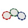 ZWCSHUU Golf Ball Marker with Hat Clip, Wear-Resistant, 3 Colors, 1 Pc Red view 3