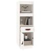 Furniture Select Highboard, White, 34 x 40 x 108.5 cm, Solid Pine view 4