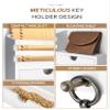 Rebee Vision Wall-Mounted Key Holder with 2 Drawers, White view 3