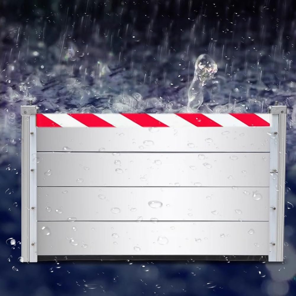 Mobile Aluminum Flood Barrier for Doors and Garages, HXQSL (230 x 60 cm)