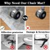 Brostuhl Chair Mat 100 x 140 cm for Hard Floors view 4