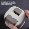 Spice Jars - Glass Seasoning Jars with Press-Button Portion Control view 4