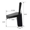 XFMZFUBD Black Waterfall Bathroom Sink Faucet view 2