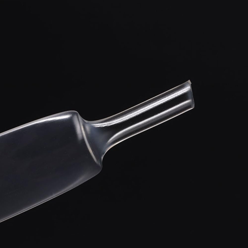 PVDF Heat-Shrink Tubing, 2:1, Transparent, 19.1 mm x 10 m