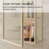 Single-Door Tempered Glass Wall-Mounted Medicine Cabinet view 4